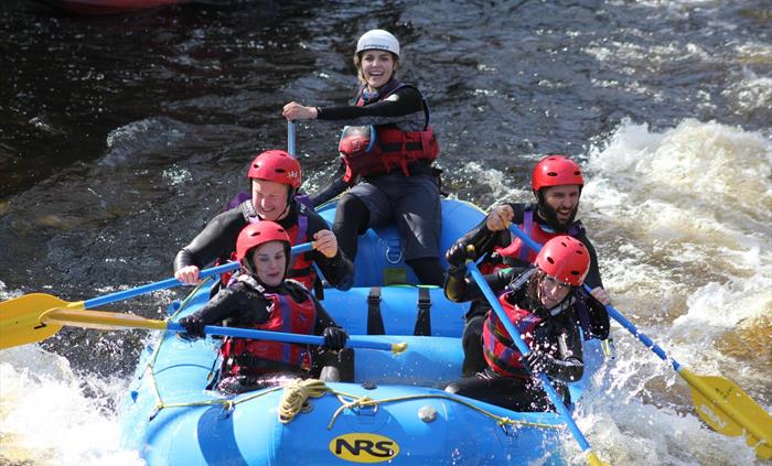 The focus is on maximising the river features blasting through world-class grade 3-4 rapids on a river course impressive enough to have hosted interna